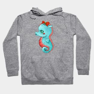 Kawaii Seahorse Hoodie